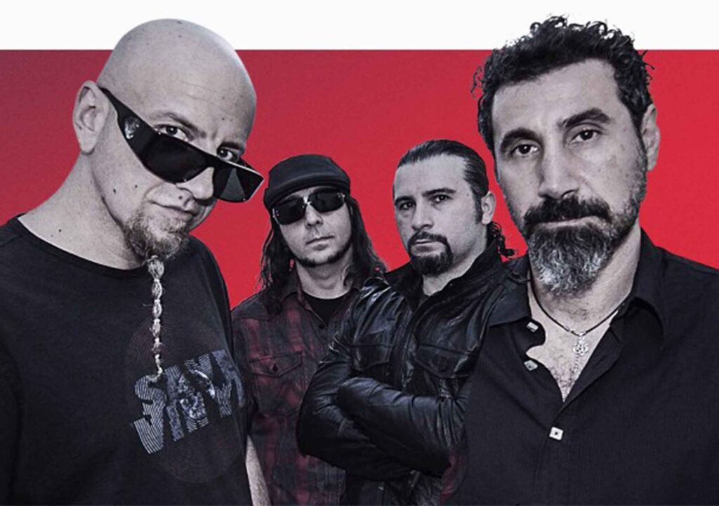 system of a down tour