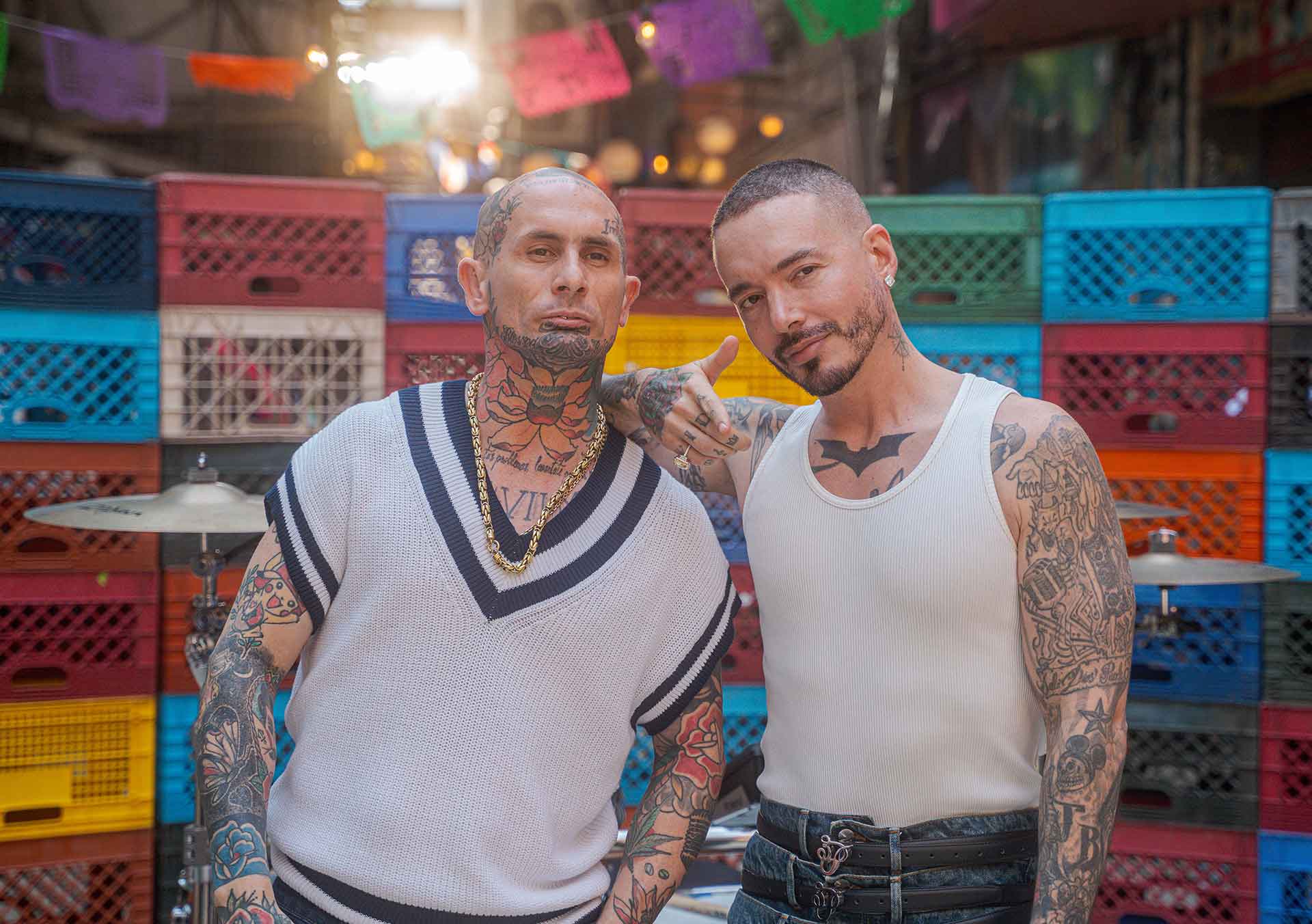 J Balvin y Ke Personajes juntos en "Celosa"