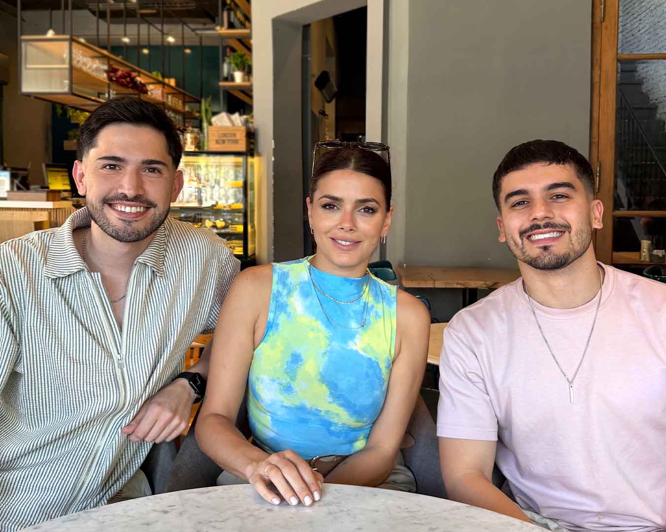 compedrinos y natalie perez juntos